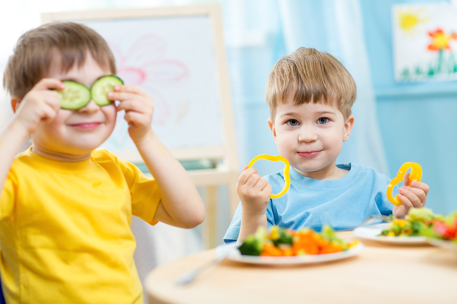 Home cooked meals kids with healthy food